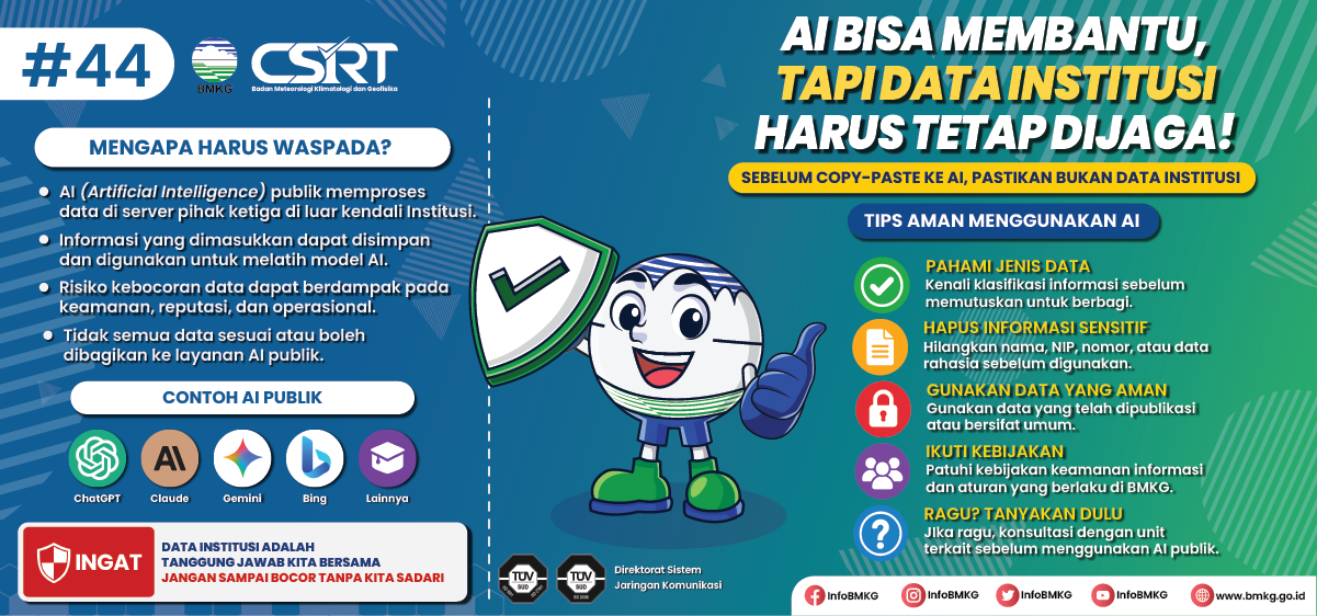 AI Bisa Membantu, Tapi Data Institusi Harus Tetap Dijaga